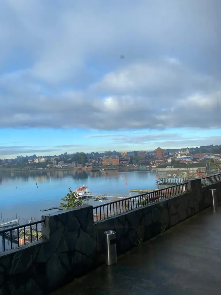 Vista de Valdivia durante la visita de CrossLines a la Región de Los Ríos